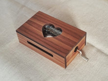 Load image into Gallery viewer, 30-Note Music Box with Heart Design