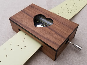 30-Note Music Box with Heart Design